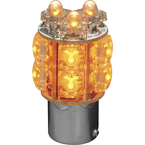 Trux 1156 Amber LED Bulb - 13 Diodes for Auto & Marine Use