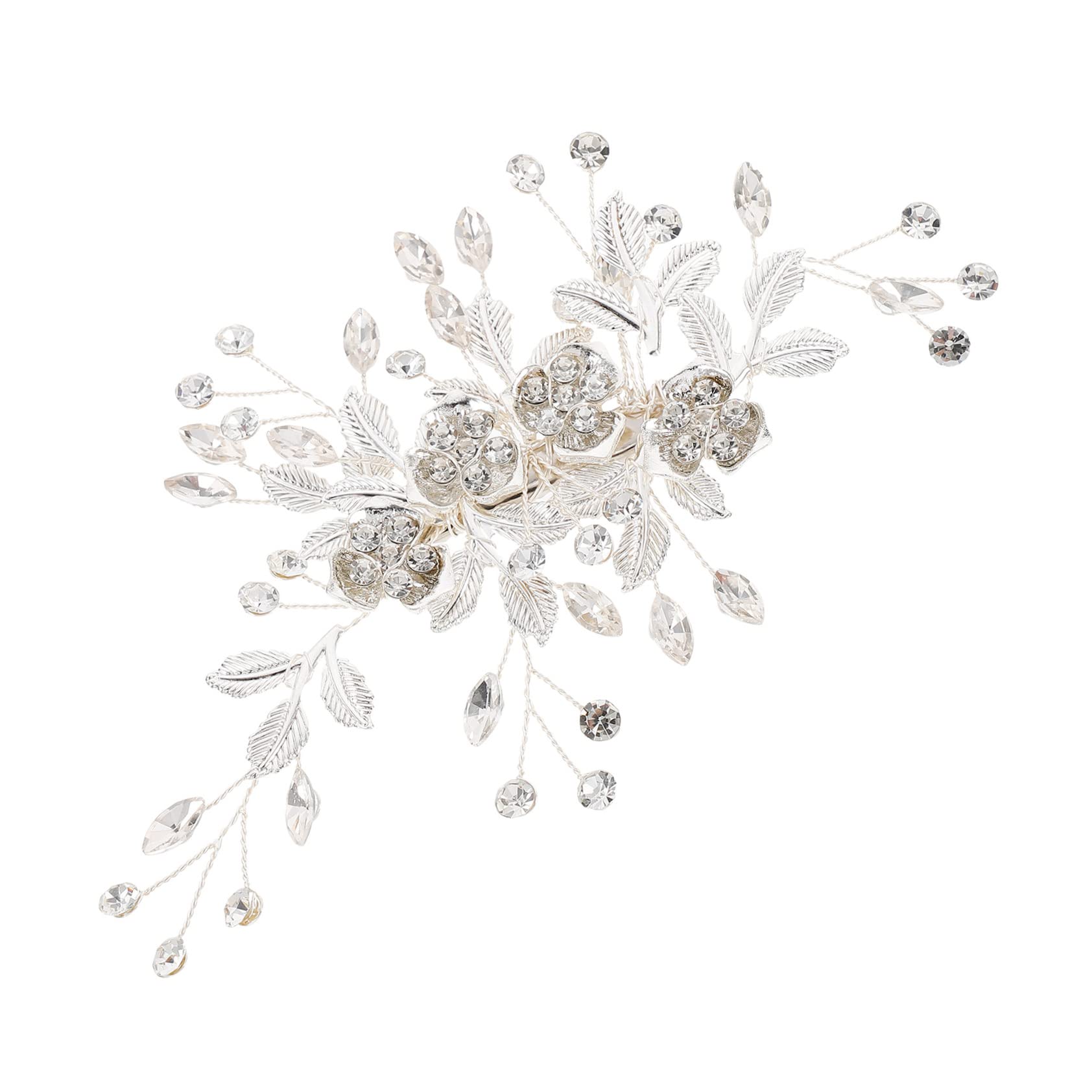 Vintage Floral Hair Clips for Women - Elegant Wedding Hair Accessories, Bridal Hairpins & Hair Grips - Perfect for Bridal Parties, Prom, and Formal Events