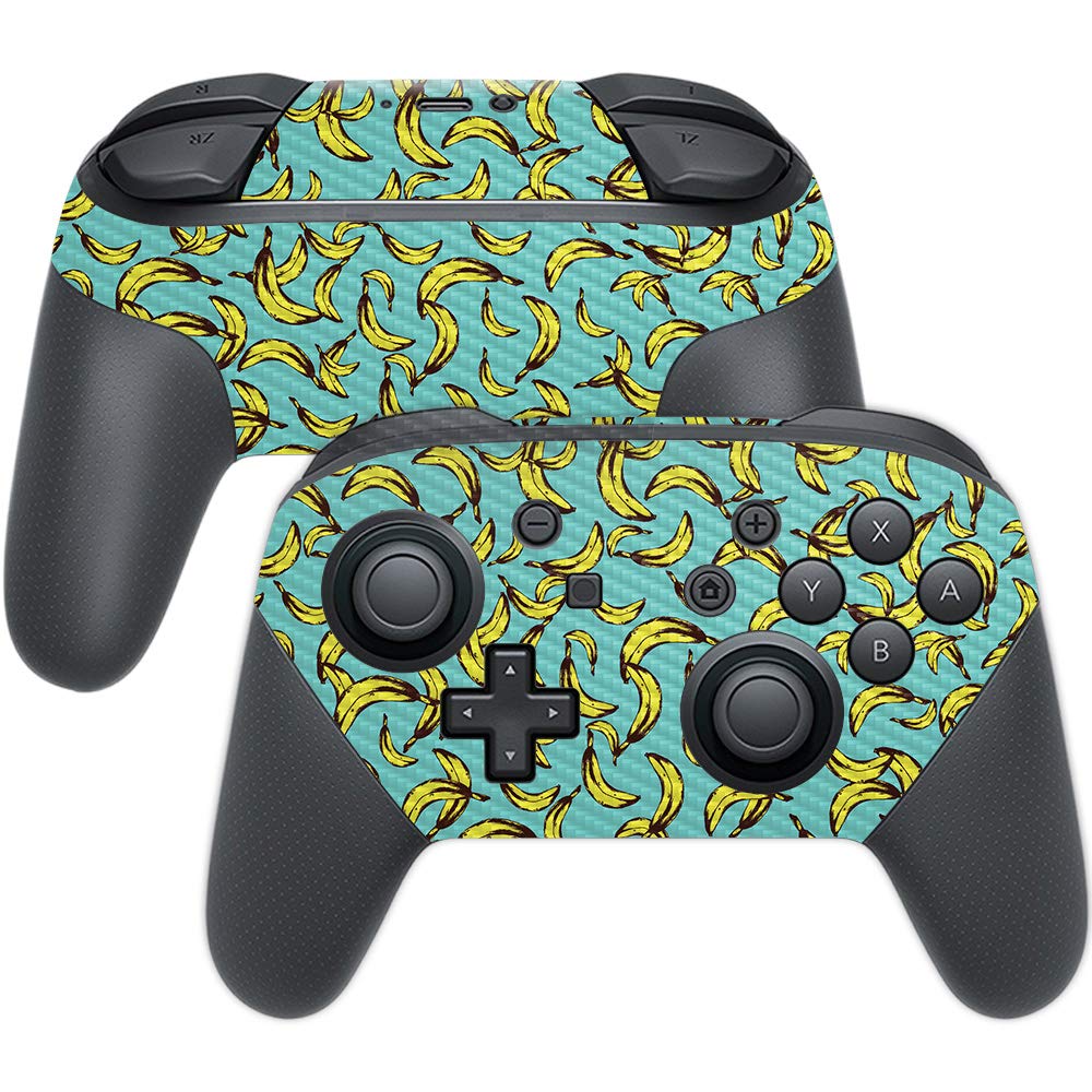 Premium Carbon Fiber Skin for Nintendo Switch Pro Controller - Durable & Protective Textured Finish | Easy to Apply & Remove | Made in USA | Perfect for Gaming Protection & Style Customization