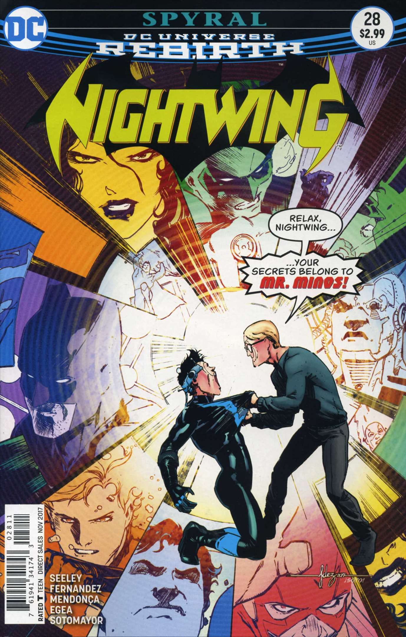 Nightwing (4th Series) #28 VF - DC Comics Rebirth Issue by Tim Seeley | Collectible Comic Book for Fans & Investors | Perfect for Display, Reading & Comic Collections