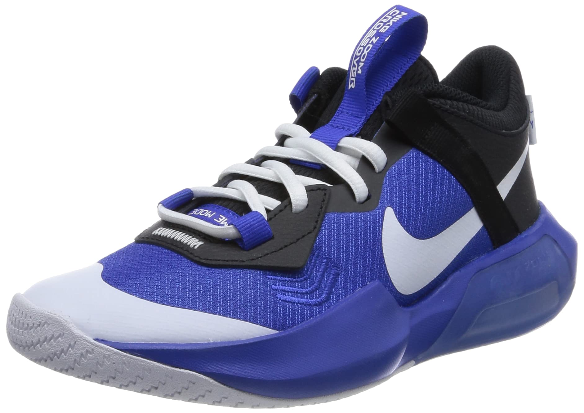 Nike Air Zoom Crossover Basketball Shoes for Kids - Lightweight High-Top Sneakers with Zoom Air Cushioning for Boys & Girls - Perfect for Court Play, Training, and Everyday Wear