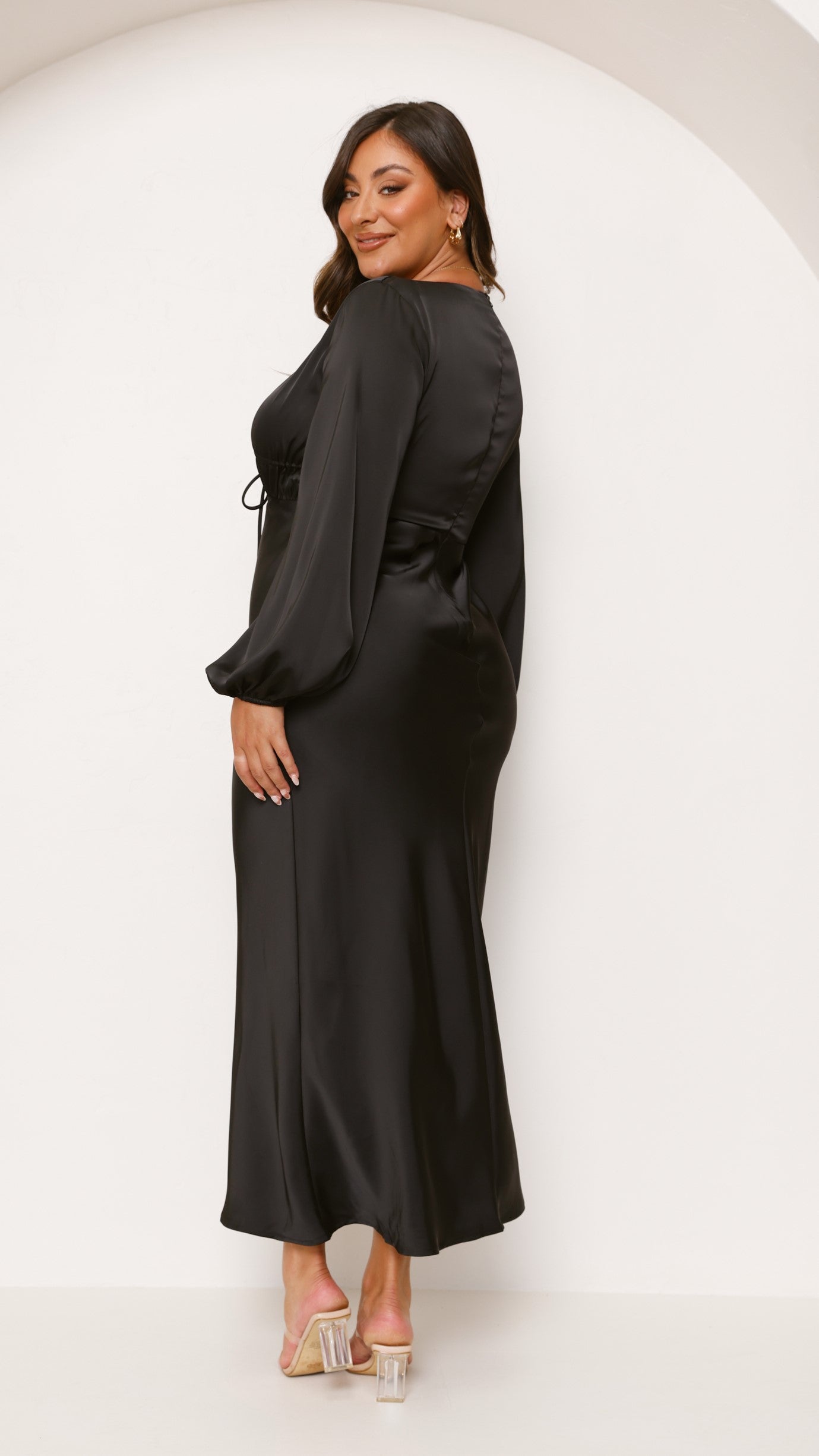 Amara Maxi Dress for Women - Elegant Black Long Dress for Summer, Beach, and Evening Wear