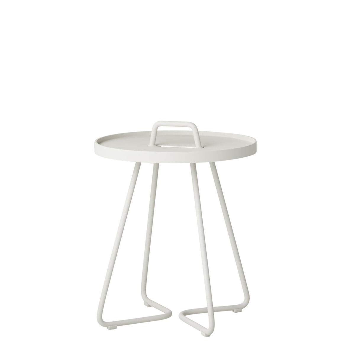 Portable Side Table X-Small - Lightweight & Compact Folding End Table for Small Spaces, Outdoor, Camping, RV, Dorm Room (Model 5062AW) - Perfect for Coffee, Snacks, Books & Bedside Essentials