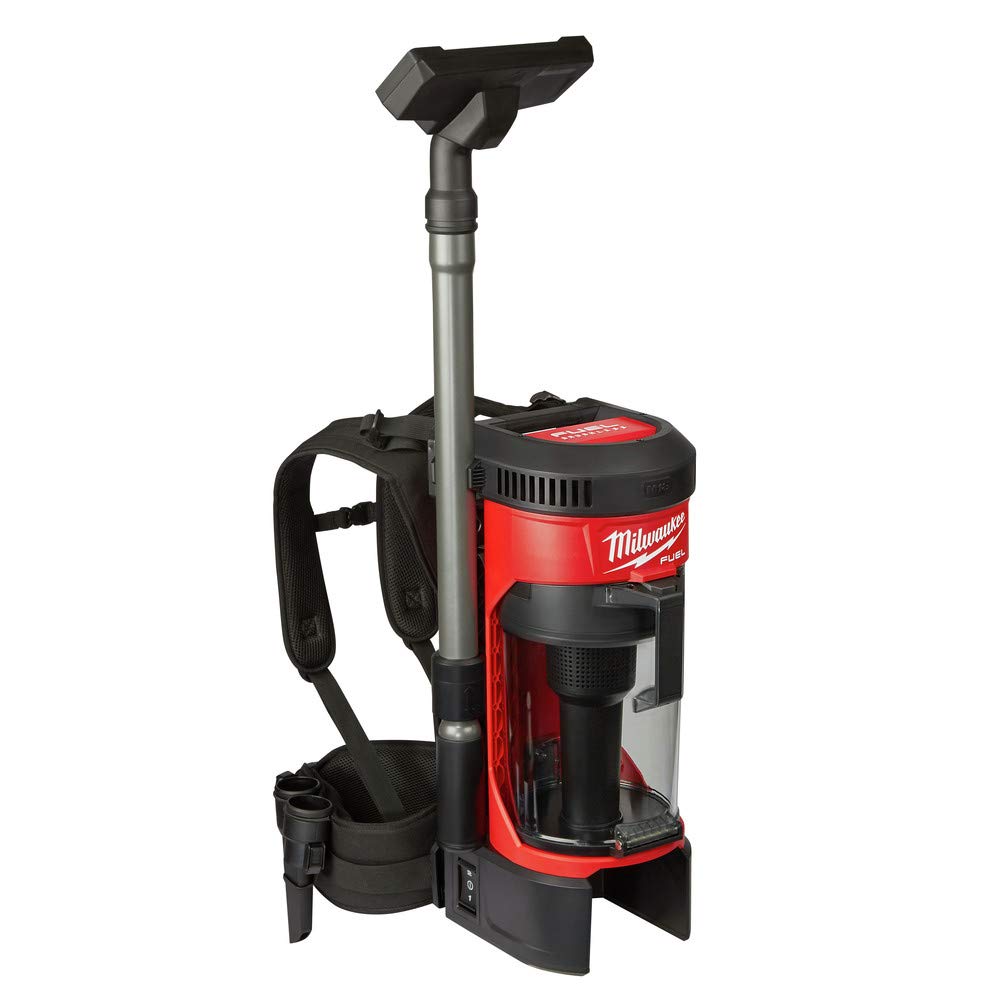 Milwaukee 0885-20 M18 FUEL 3-in-1 Backpack Vacuum (Tool Only) - Powerful Cordless Cleaning for Construction Sites, Workshops & Home Renovations