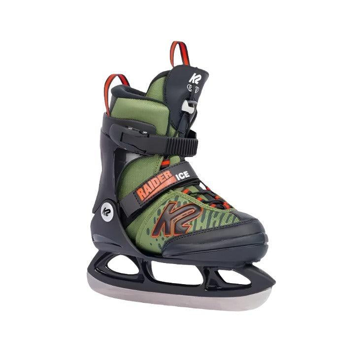 K2 2024 Raider Ice Skates - Premium Hockey Skates for Men & Women - Lightweight & Durable for Speed & Performance - Perfect for Ice Hockey, Figure Skating & Winter Sports
