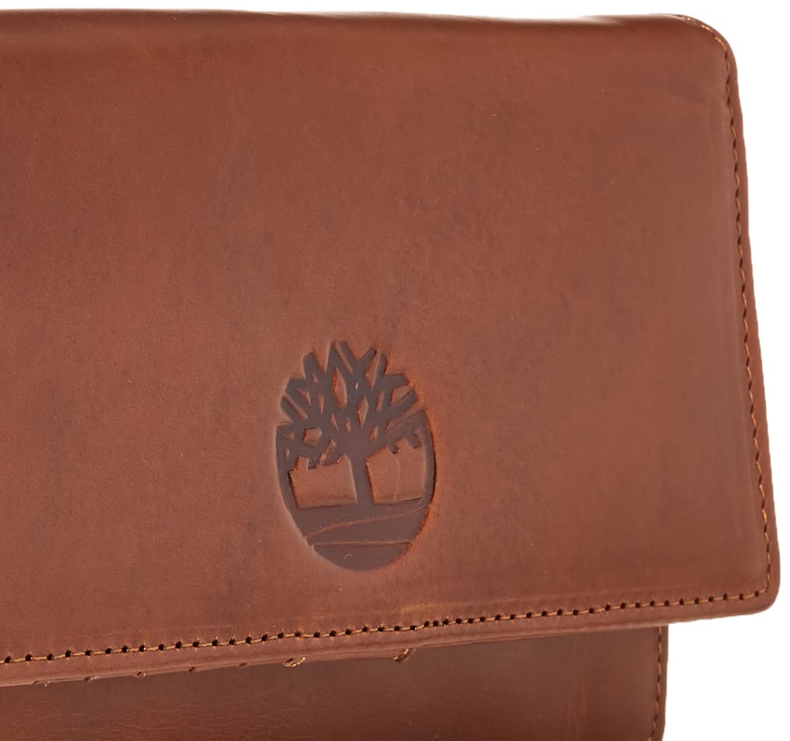 Timberland RFID Leather Crossbody Bag for Women & Men - Secure Travel Wallet Purse with Anti-Theft Technology | Perfect for Daily Commute, Shopping & Outdoor Adventures