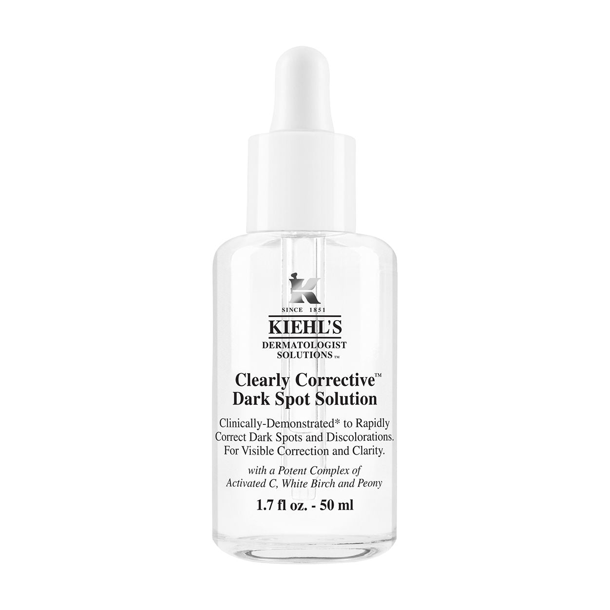 Kiehl's Clearly Corrective Dark Spot Solution - Brightening Serum for Hyperpigmentation & Uneven Skin Tone | Perfect for Daily Skincare Routine & Nighttime Use