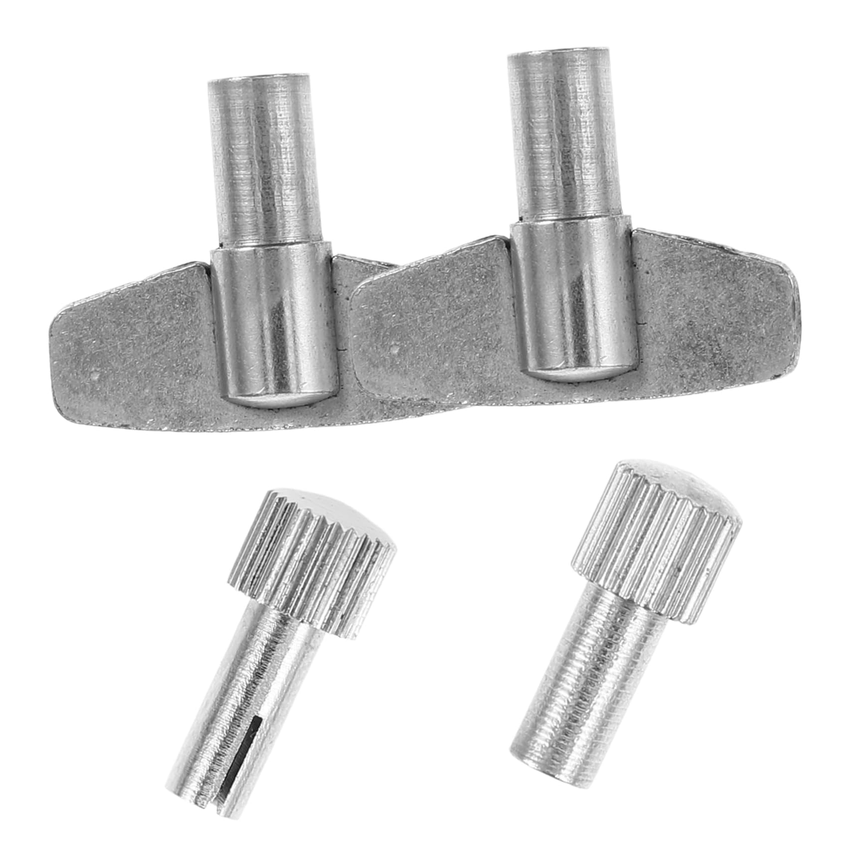 Zerodeko Clock Repair Kit - 3-Piece Steel Winding Key Set for Wooden & Standing Clocks | Clock Parts Replacement | DIY Clock Maintenance for Home, Office & Antique Restoration