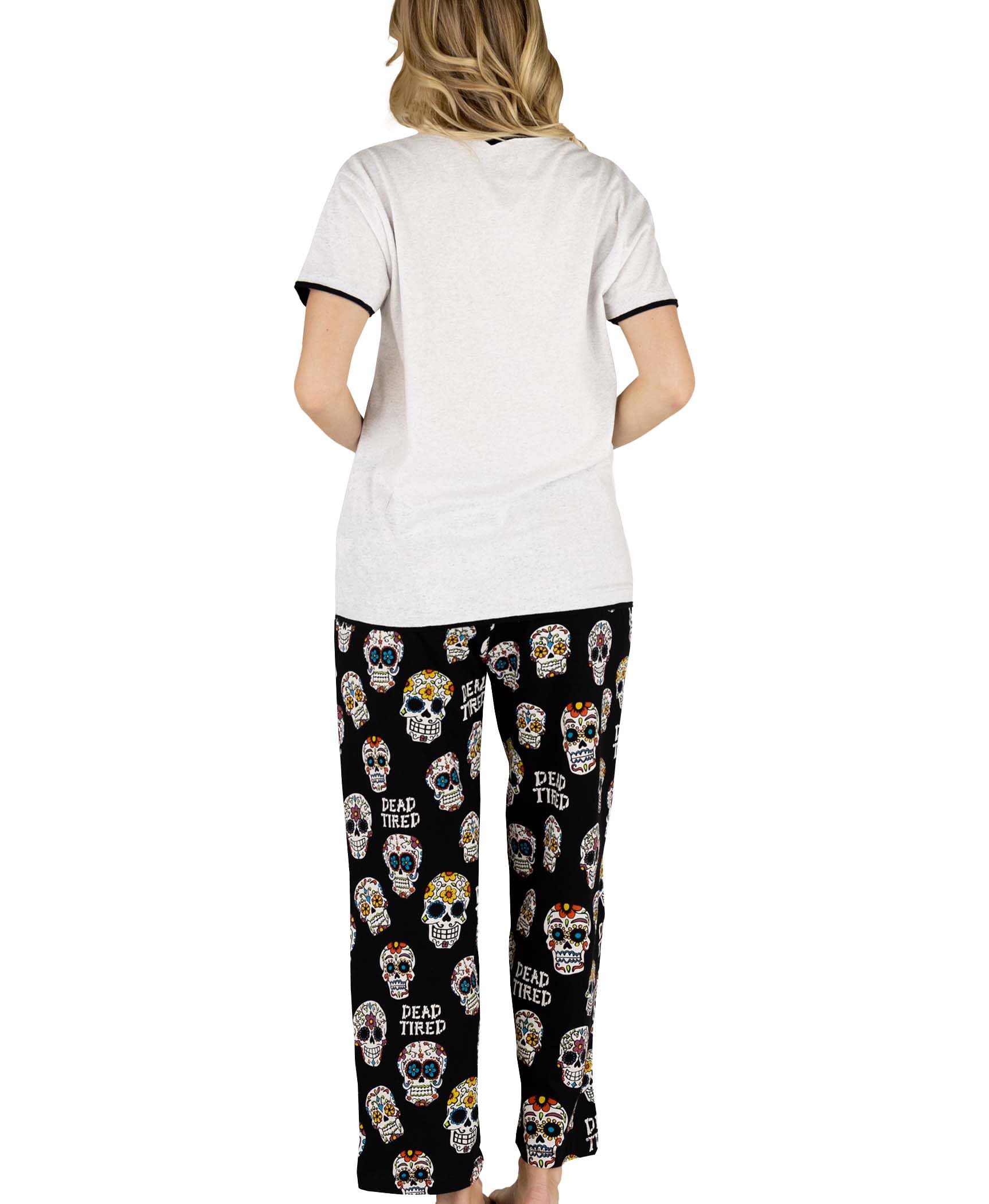 Lazy One Women's Pajama Set - Short Sleeve Cute Print Sleepwear | Soft & Comfortable Lounge Pajamas for Women | Perfect for Sleepovers, Relaxing at Home & Gift Giving