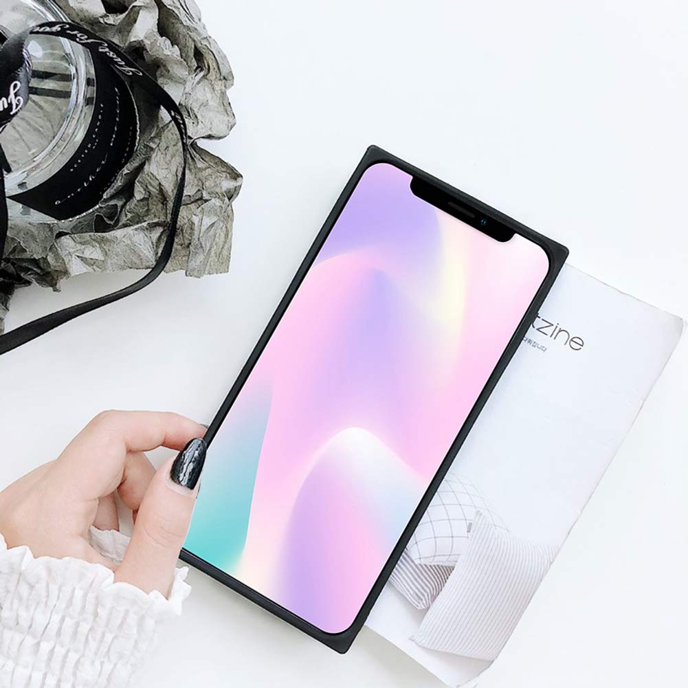 LUVI Luxury Glossy Glass Mirror Back iPhone 12 Pro Max Case - 6.7 Inch Cute Makeup Mirror Phone Cover for Women & Girls (Silver) | Perfect for Selfies, Makeup Touch-Ups & Stylish Protection