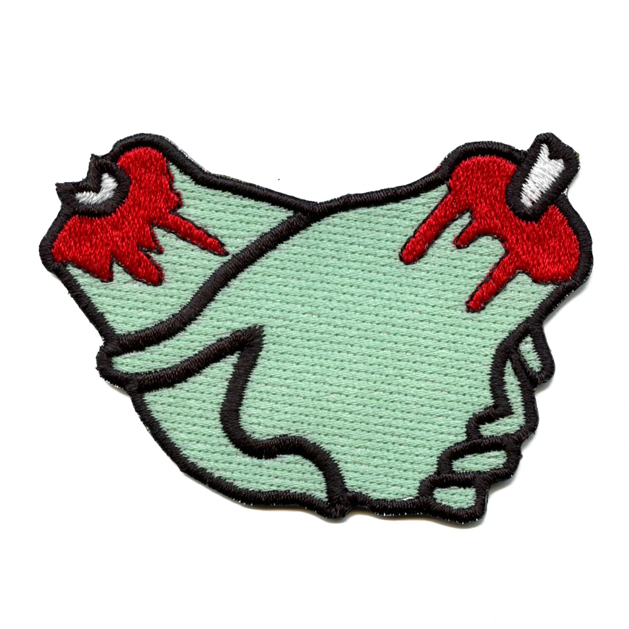 Rock Song Lyrics Embroidered Iron On Patch - Broken Wrists Design for Jackets, Bags & DIY Crafts | Punk Band Merch Style
