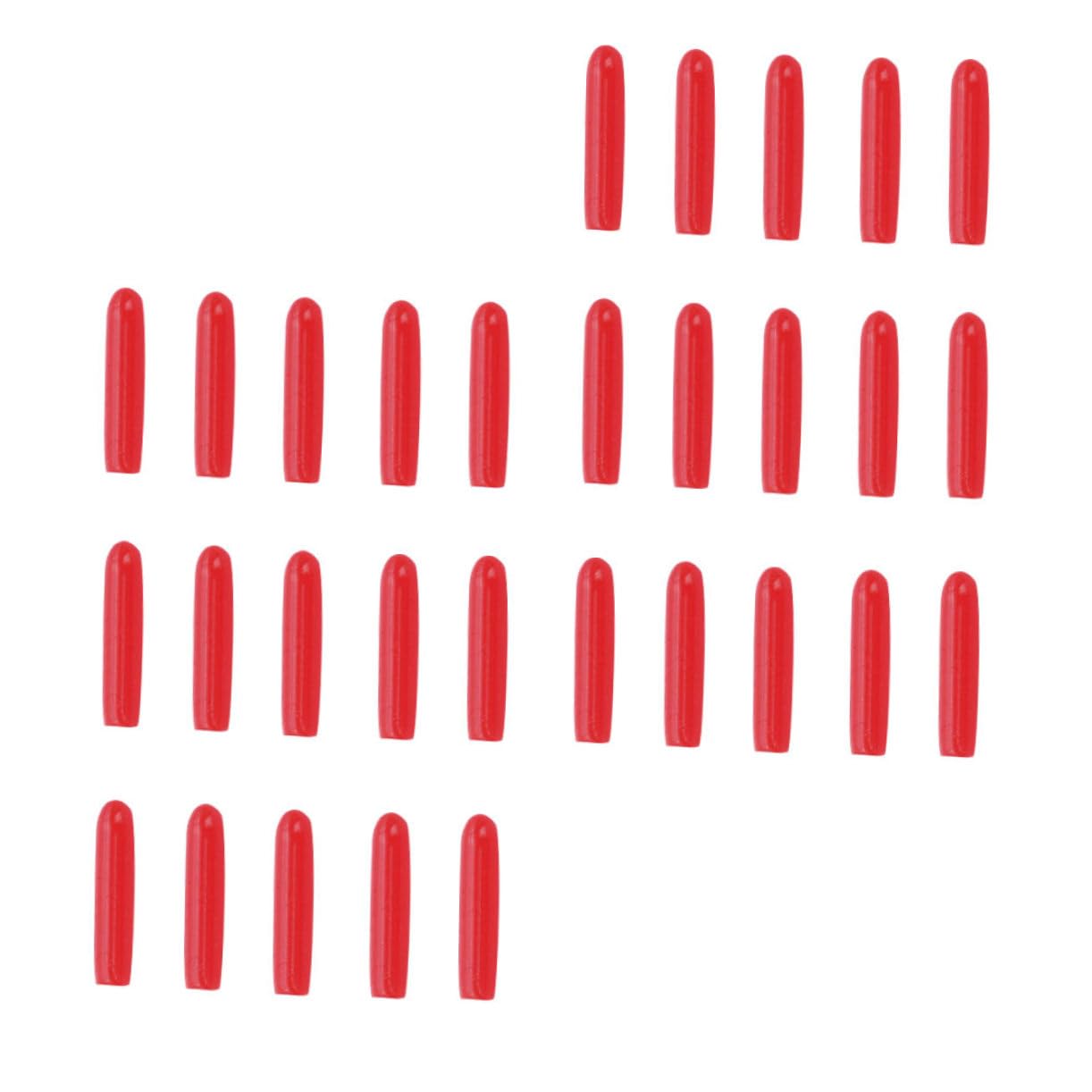 200 Pcs Red Tweezer Tip Protectors - Disposable Grafting Tweezers Caps & Eyelash Extension Covers - Perfect for Lash Clusters, Eyelash Extensions, and Beauty Salon Use