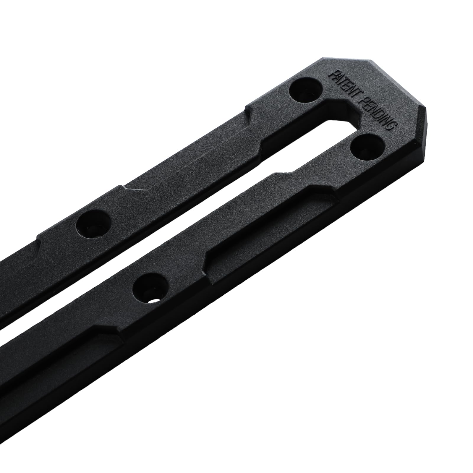 Premium Kayak Track Mount System - 2 Pack Black Low Profile 10.5