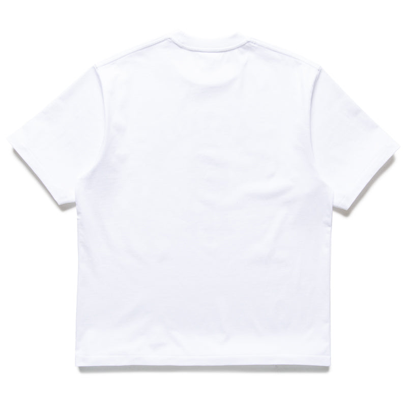 BAPE College Logo T-Shirt for Men - White Cotton Streetwear Tee - Perfect for Casual Wear & Urban Fashion
