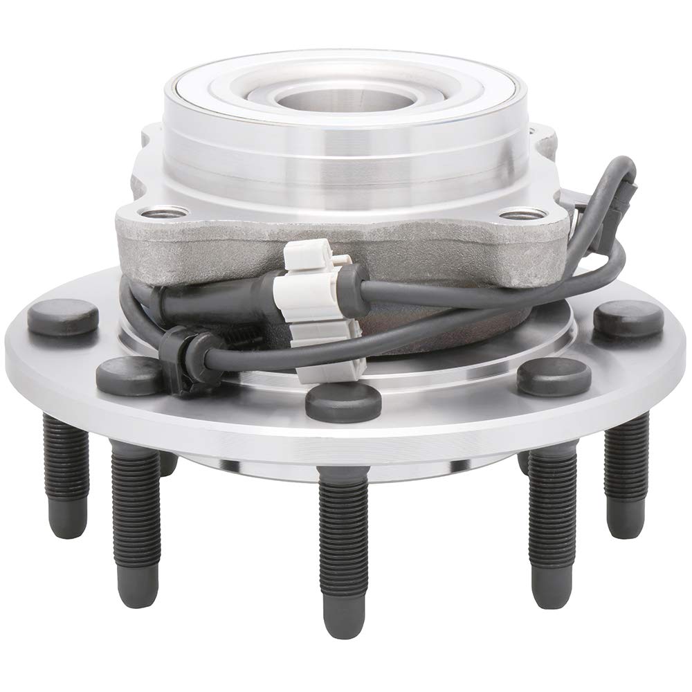 2-Pack 515058 Front Wheel Hub Bearing Assembly for 4WD Chevrolet Avalanche 2500, Silverado 1500/2500/3500 & GMC Sierra 1500/2500/3500, Yukon XL 2500, Hummer H2 - Heavy Duty Replacement for Off-Road & Towing