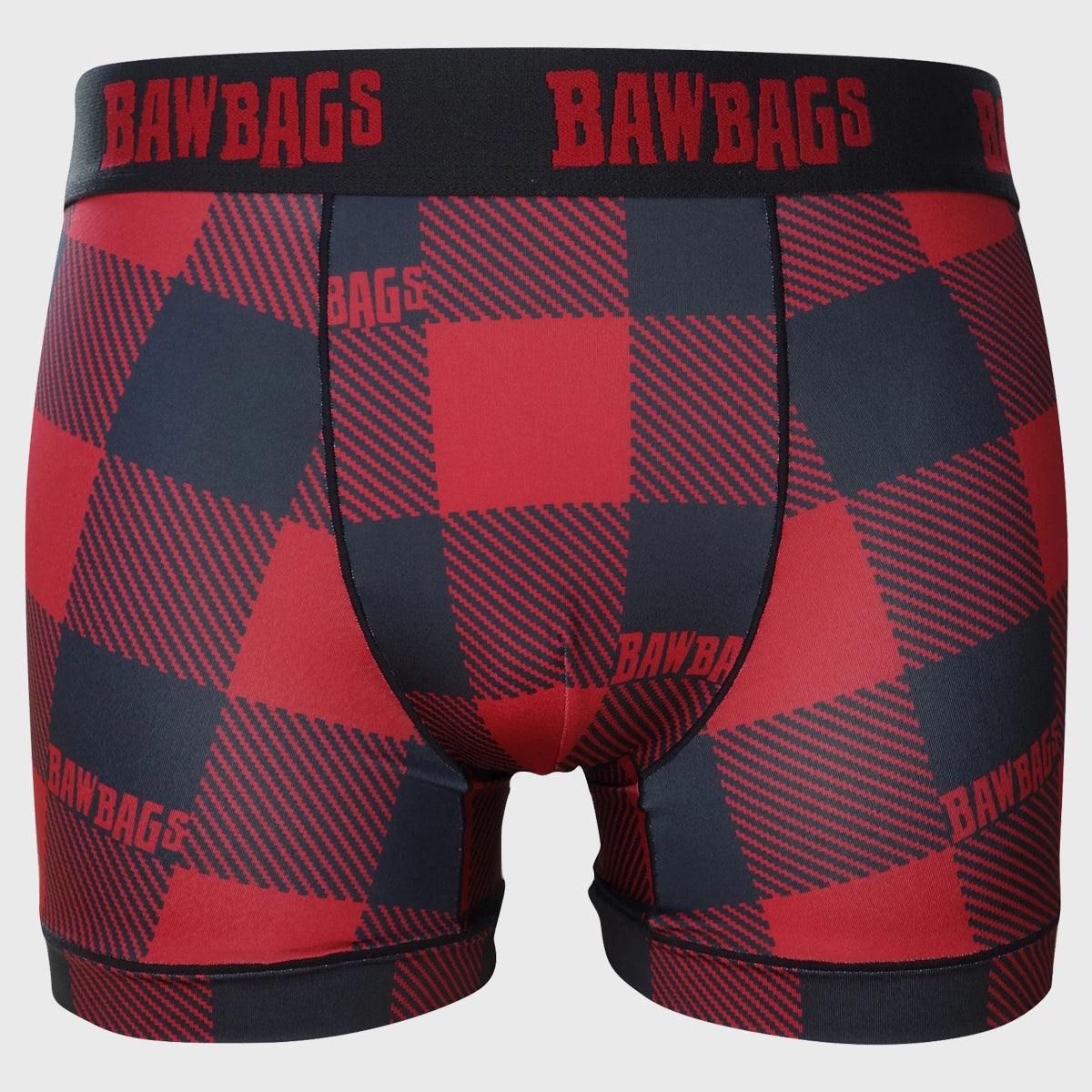 Bawbags Flannel 3 Pack Cool De Sacs Technical Boxer Shorts - Soft Breathable Underwear for Men - Perfect for Workout, Travel & Everyday Comfort