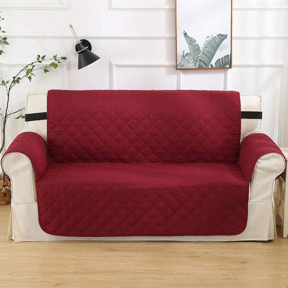 Waterproof Sofa Slipcovers - Brushed Fabric, Easy Installation with Buckles, Non-Slip Universal Couch Cover for Living Room, Sofa Bed & Home Decor (3-Piece Set) - Perfect for Pets, Kids & Daily Use
