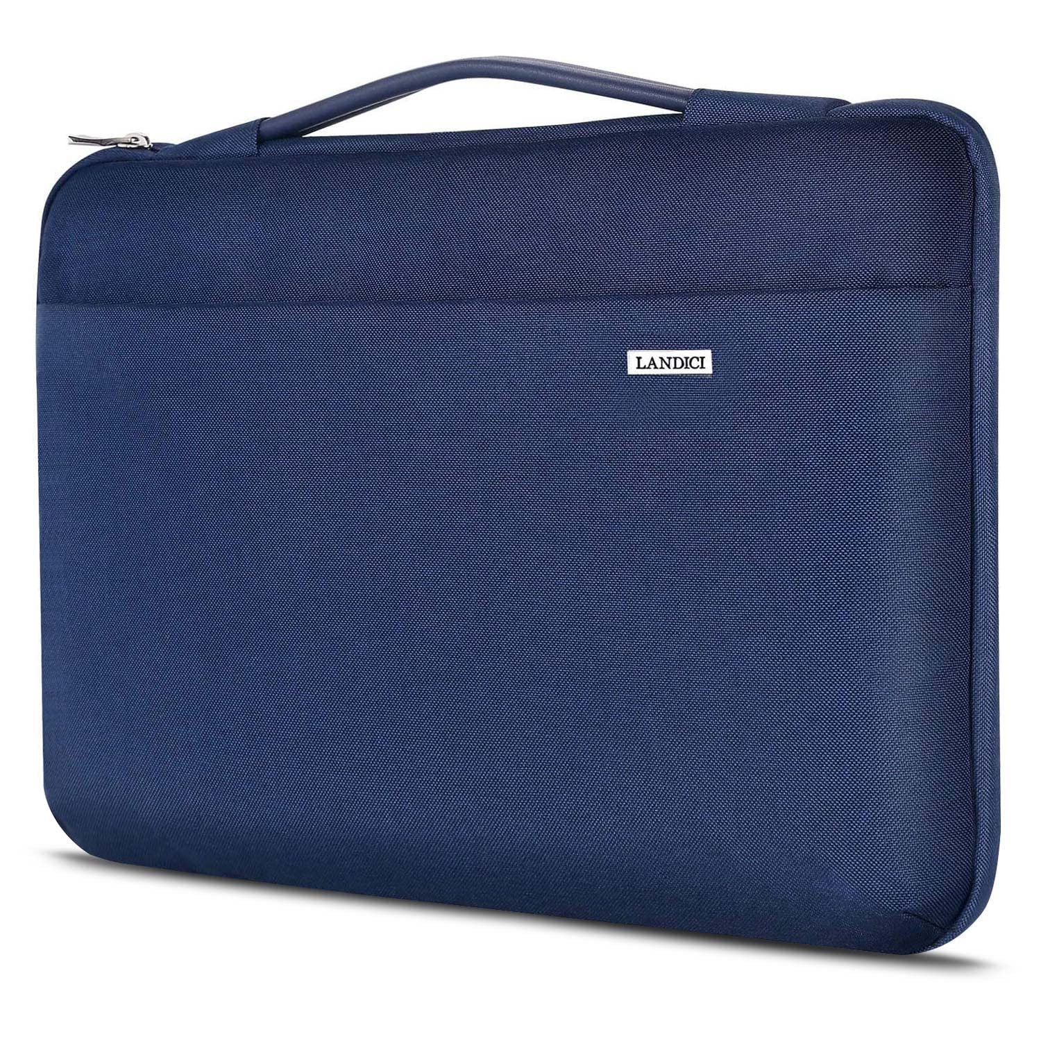 LANDICI 15.6-16 Inch Laptop Sleeve Case - Waterproof & Shockproof Protective Cover for MacBook Air 15, MacBook Pro 15/16 (2021), Dell, Lenovo, HP, Acer, Samsung Notebooks - Perfect for Travel, Office & School Use (Blue)