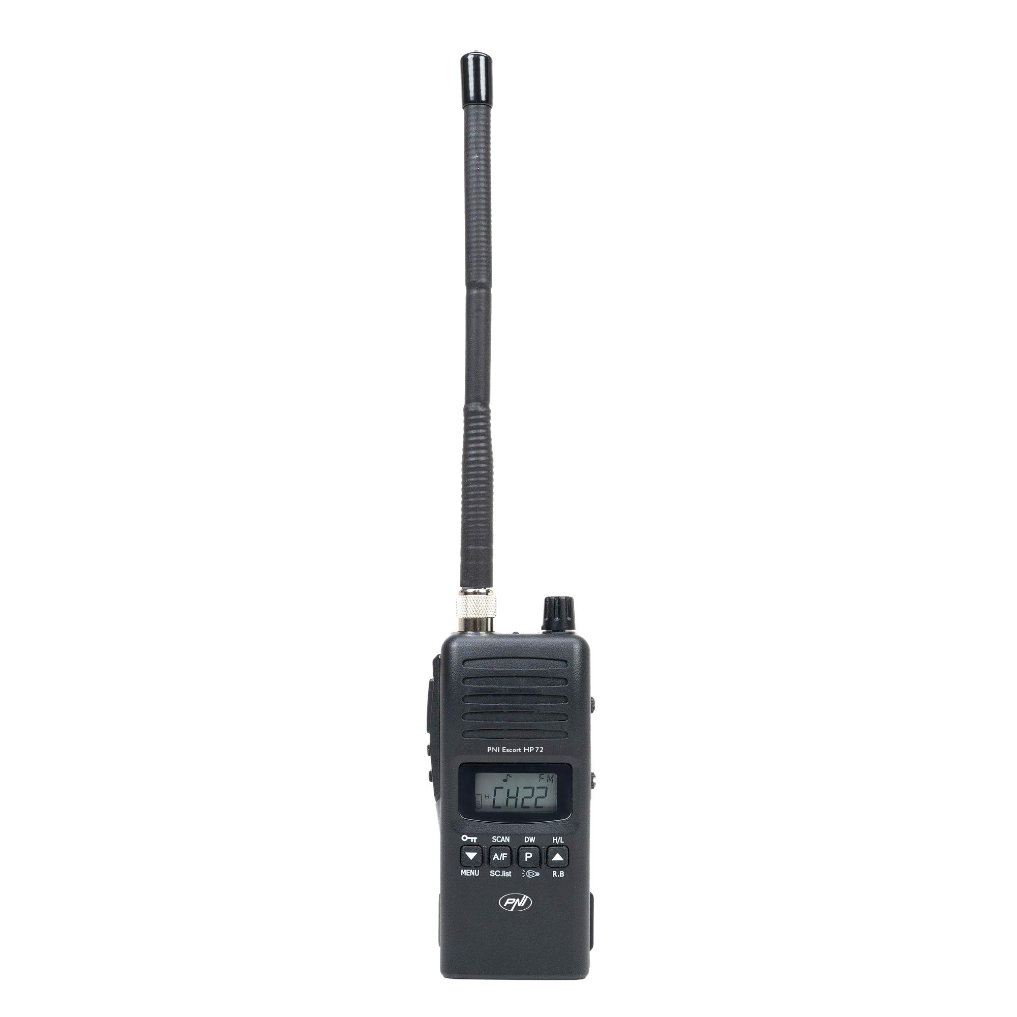 PNI Escort HP 72 4W AM-FM Portable Radio with ASQ Dual Watch Scan - Battery Not Included | Perfect for Emergency Preparedness, Outdoor Adventures & Camping
