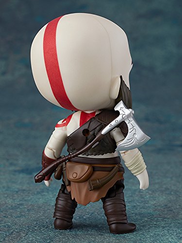 Good Smile God of War: Kratos Nendoroid Action Figure - Collectible Anime Toy for Ages 15-99 | Perfect for Gaming Fans, Display & Gift Giving