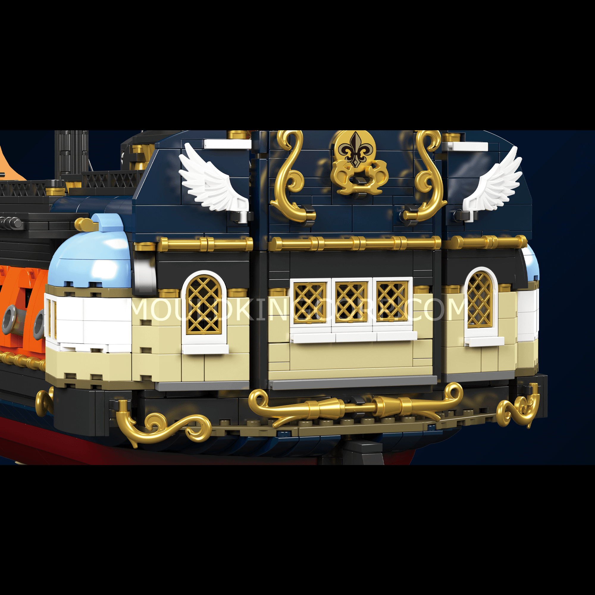 Mould King 13192 Imperial Frigate Model Building Set - 3,580 Piece Ship Model Kit for Adults & Teens | Perfect for Collectors, Display, and Creative DIY Projects