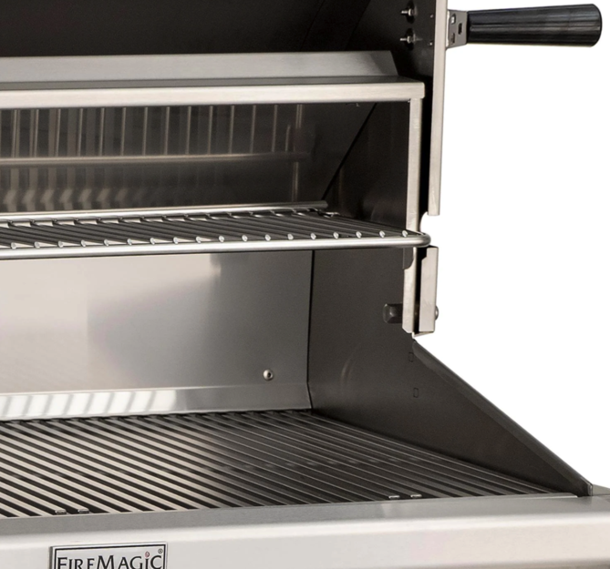 Fire Magic CMA430S 24-Inch Natural Gas Grill with Analog Thermometer - Multi-User Access, Patio & Outdoor Cooking, Durable Stainless Steel Construction - Perfect for Backyard BBQs, Tailgating & Entertaining