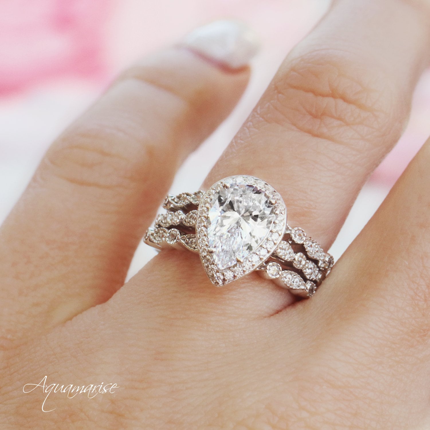 Luxury Diamond Ring for Women - 925 Sterling Silver Engagement & Wedding Band - Perfect for Proposals, Anniversaries & Special Occasions