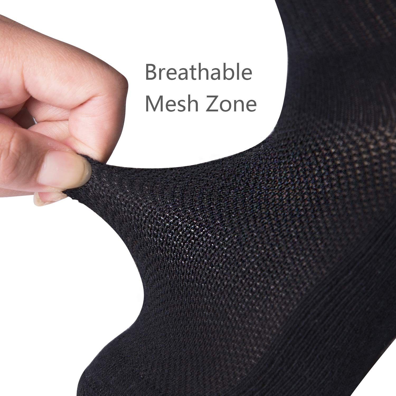 6 Pairs Low Cut Socks for Men Women - Athletic Running & Casual Wear