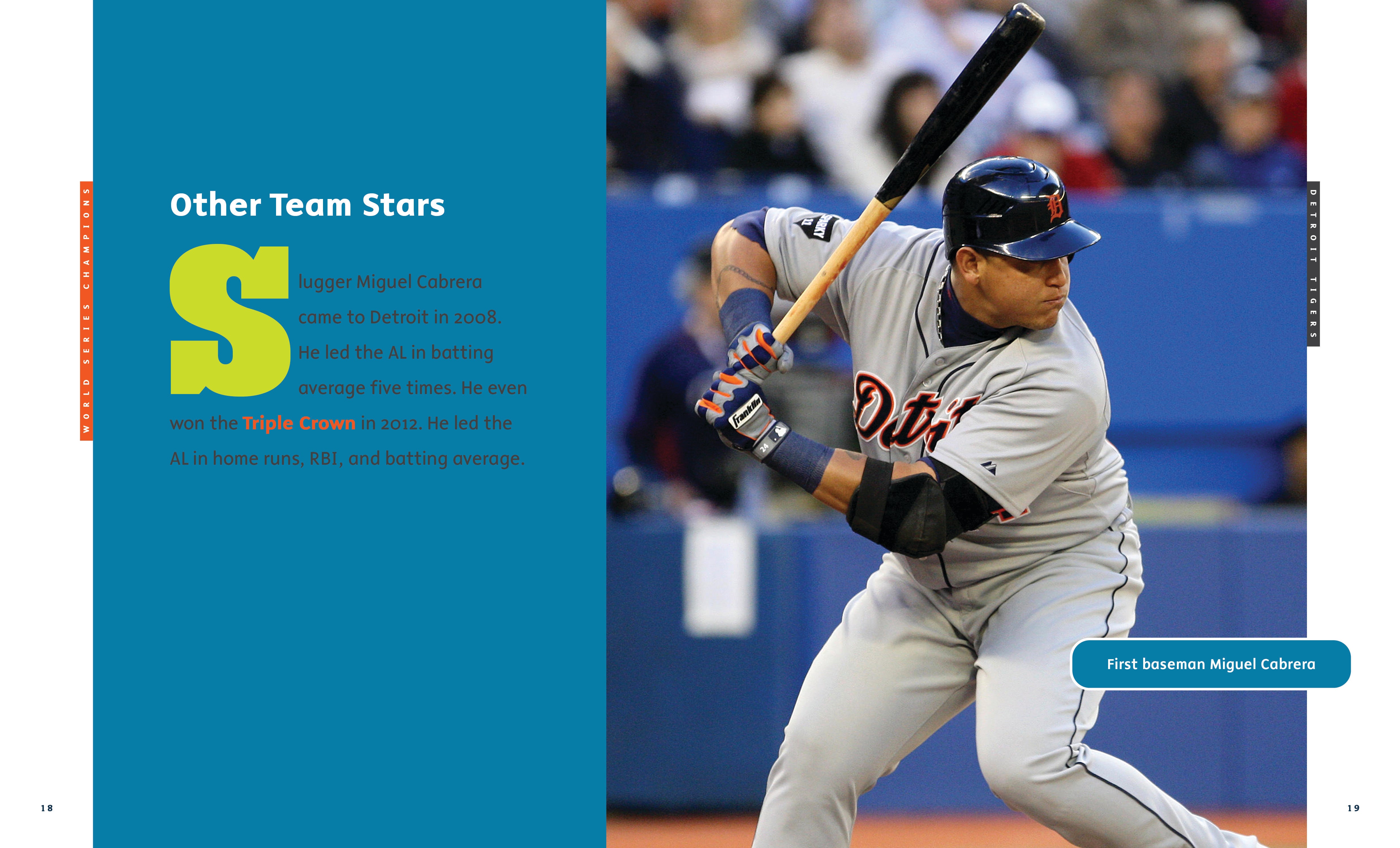 Detroit Tigers Book 9781640268227 - MLB Team History, Facts & Stats - Perfect for Baseball Fans & Sports Enthusiasts