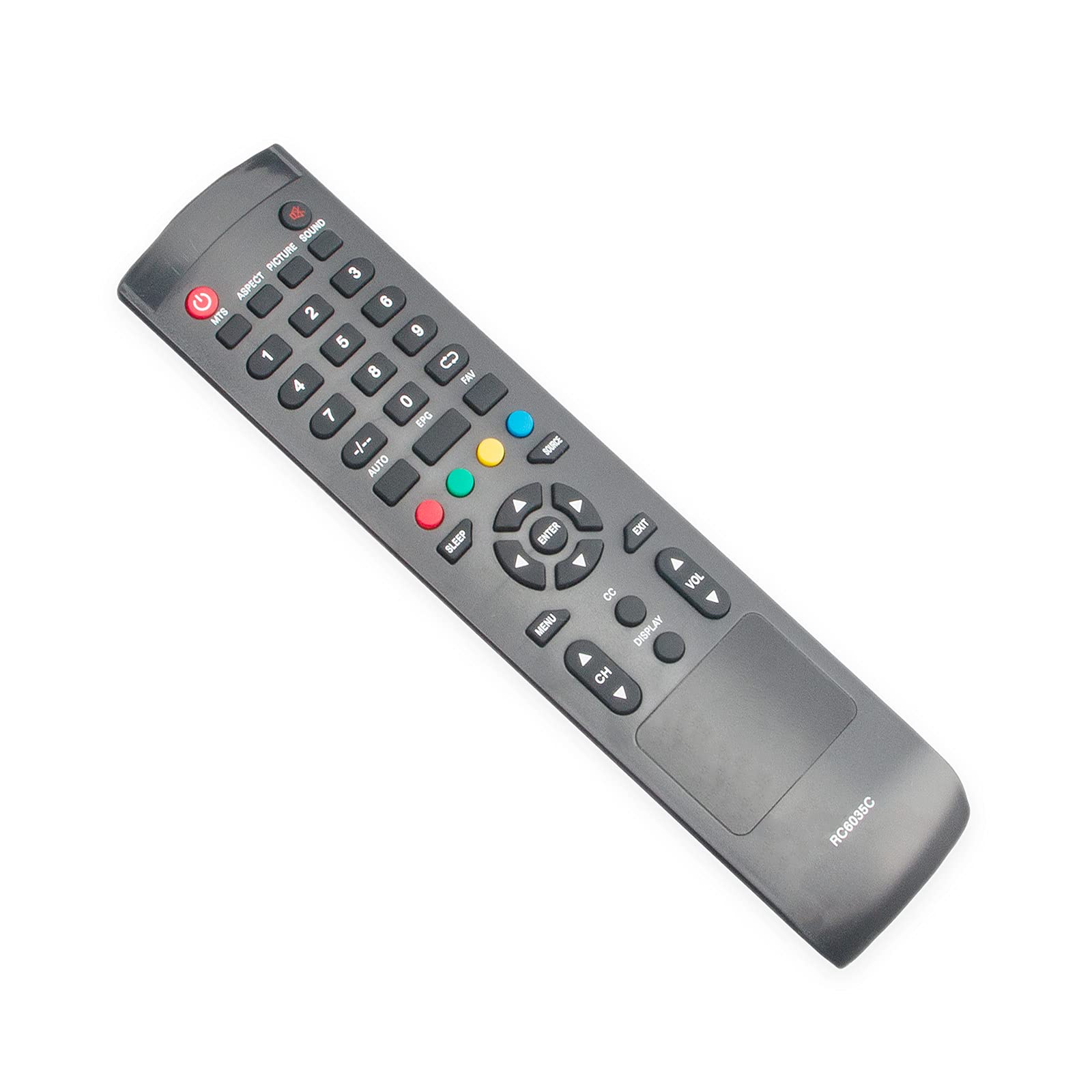 Replacement Remote Control for Cielo LED LCD HDTV Models TE24T7H-PR TE247AH-GY TE247AH-PK TE24T7H - Compatible with Cielo Smart TVs for Home Entertainment