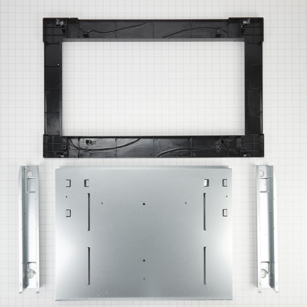 Amana MK2220AZ Stainless Steel Countertop Microwave Trim Kit - Anti-Fingerprint, Built-in Look for Kitchen, Office, or Dorm Room