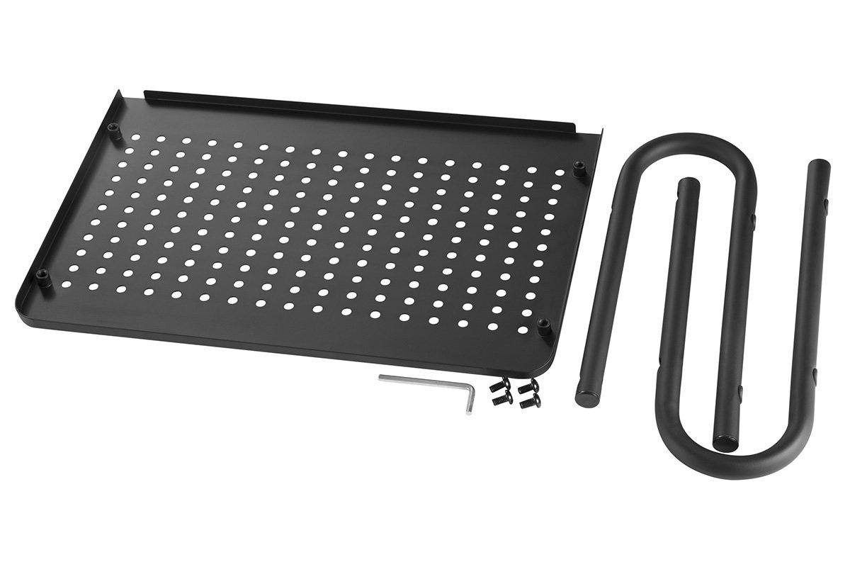 Adjustable Black Pop Monitor & Laptop Stand - Ergonomic Riser for Home & Office Workspace - Perfect for Computer, Notebook, MacBook & Tablet Use