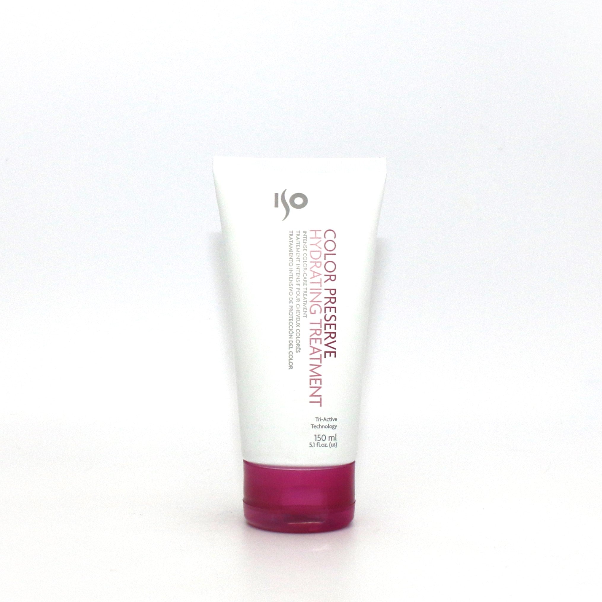 ISO Color Preserve Hydrating Treatment for Vibrant Hair - 5.1 oz Intense Color Care | Perfect for Color-Treated, Dry & Damaged Hair at Home or Salon Use