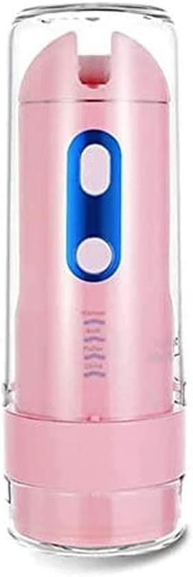 JYYBN Cordless Water Flosser - 4 Cleaning Modes & 5 Jet Tips, IPX7 Waterproof Rechargeable Dental Oral Irrigator for Teeth Cleaning | Perfect for Home Use & Travel (Blue) | Ideal for Braces, Bridges & Gum Care