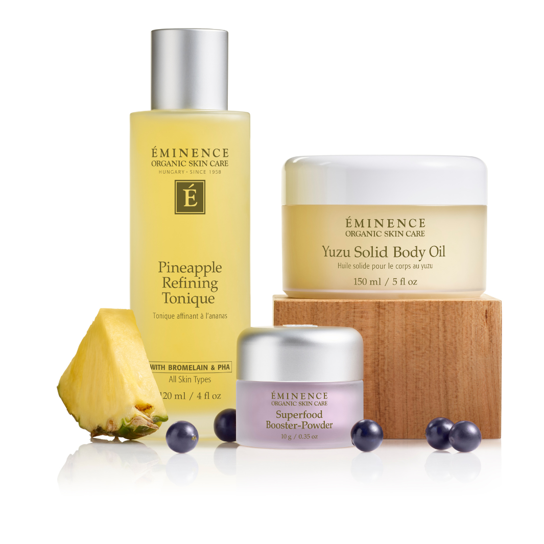Eminence Organics Pineapple Refining Toner - Brightening & Exfoliating Facial Toner for Glowing Skin | Perfect for Daily Skincare Routine & Acne-Prone Skin