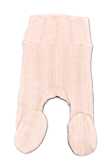 Organic Cotton Footed Baby Leggings for Newborn to 6 Months - Soft & Comfortable Infant Pajamas for Sleepwear, Playtime & Photo Shoots