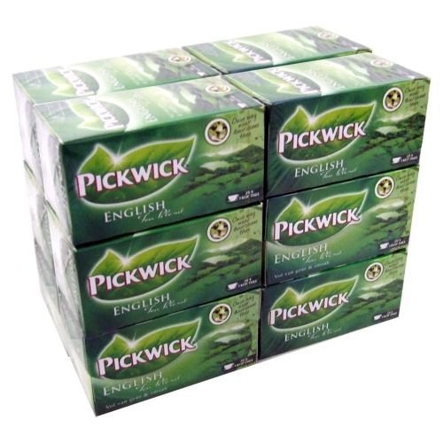 Pickwick English Tea Blend Tea Bags - 12 Packs x 20 Bags | Premium Black Tea | Perfect for Afternoon Tea, Office Break or Gift Giving