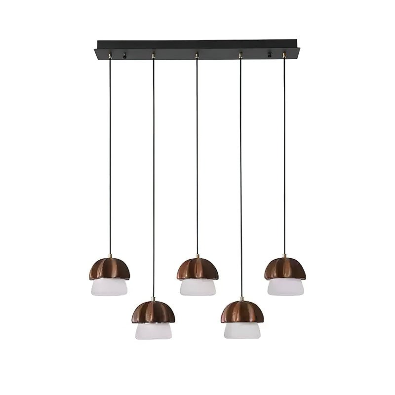Elegant Mushroom Cluster Chandelier - Modern LED Ceiling Light Fixture for Dining Room, Bedroom & Living Room Decor