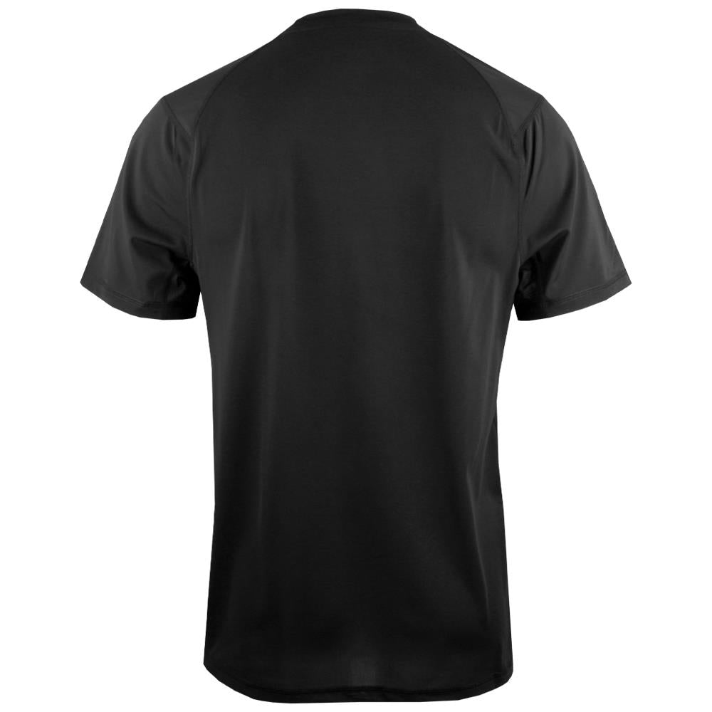 Fila Men's Casa Everyday Ace Tee - Comfortable Cotton T-Shirt for Casual Wear (Black) | Perfect for Daily Outfits, Gym, and Lounge