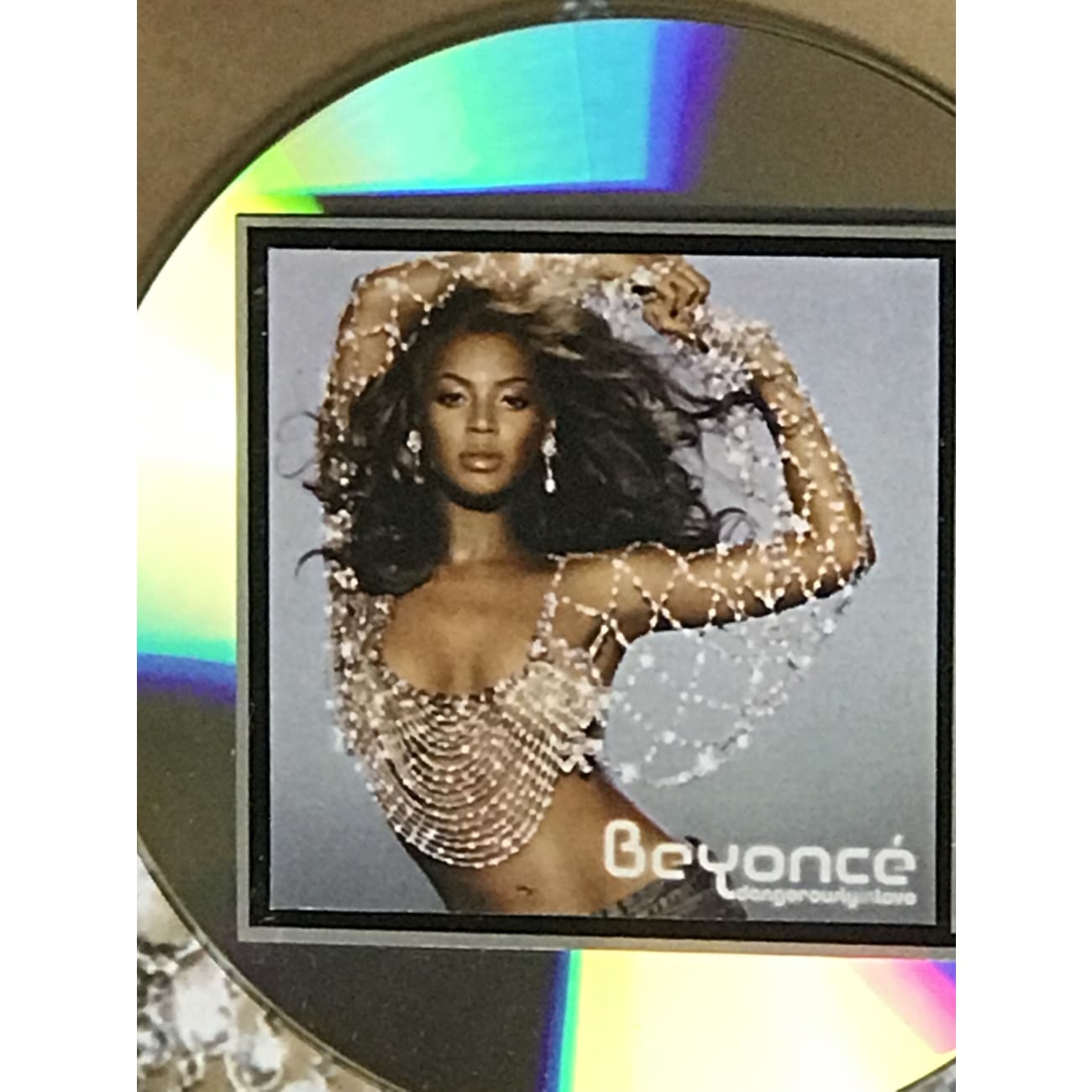 Beyoncé Dangerously In Love 3x Platinum Album Award - Certified RIAA Multi-Platinum Record - Perfect for Music Collectors, Super Fans & Home Decor