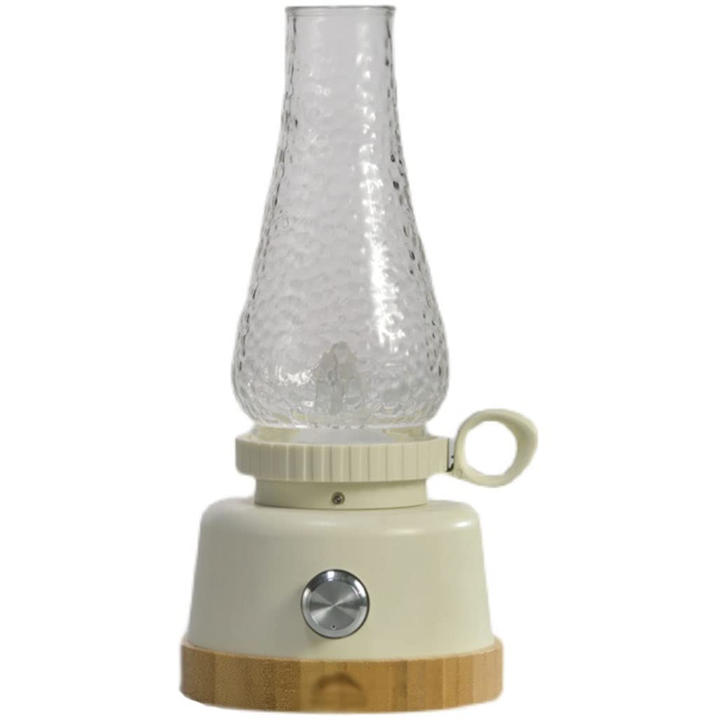 Vintage FXJ Camping Lantern - Retro Ring Buckle Design Portable Kerosene Style LED Tent Light for Outdoor Adventures, Camping, Hiking & Fishing (Color A) - Perfect for Nighttime Illumination in Tents, Backyards and Emergency Situations