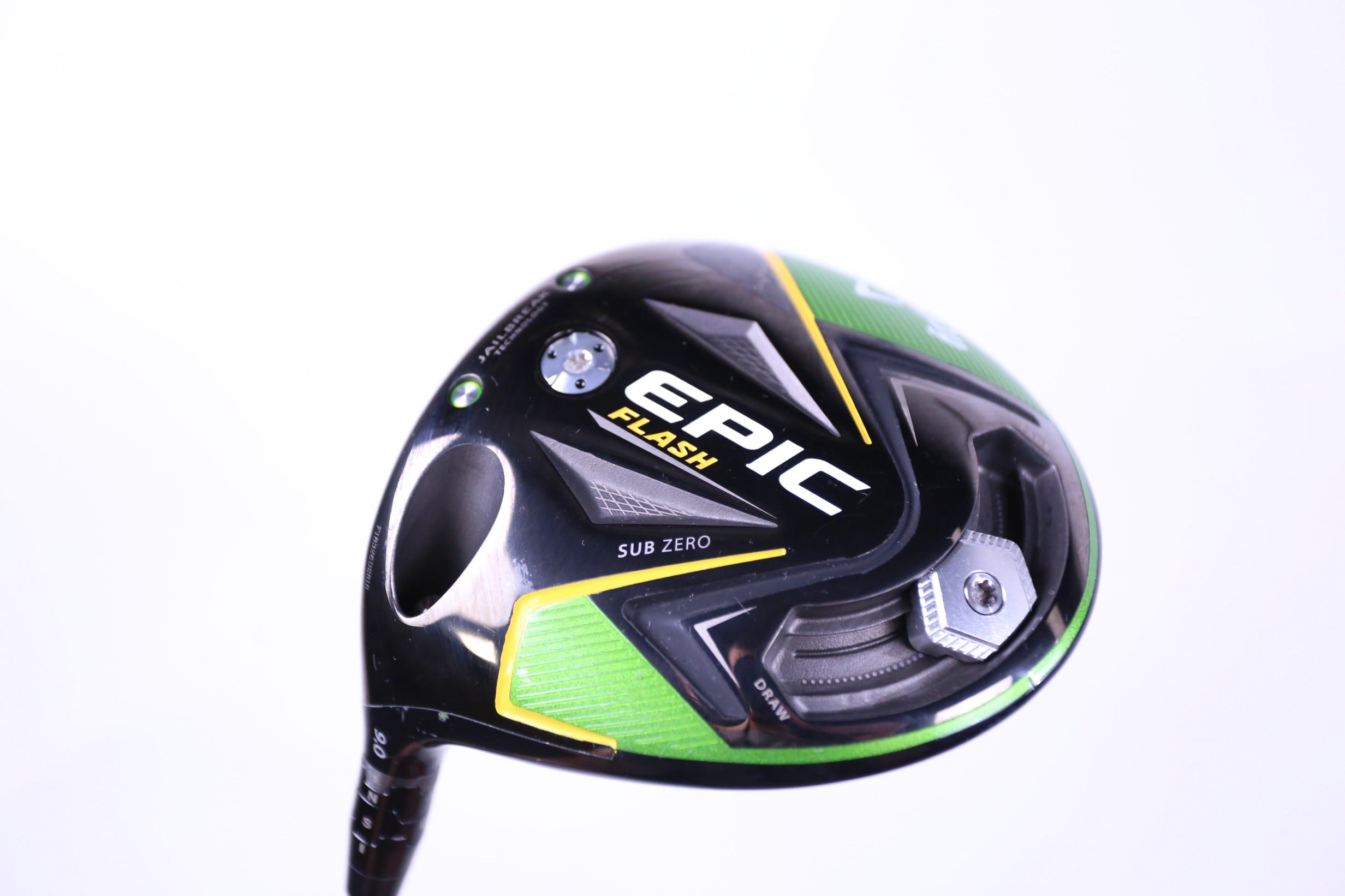 Used Callaway Epic Flash Sub Zero Driver 9° Extra Stiff Flex Mitsubishi MMT 304SS Left Handed - Premium Golf Club for Low Handicap Players on the Course