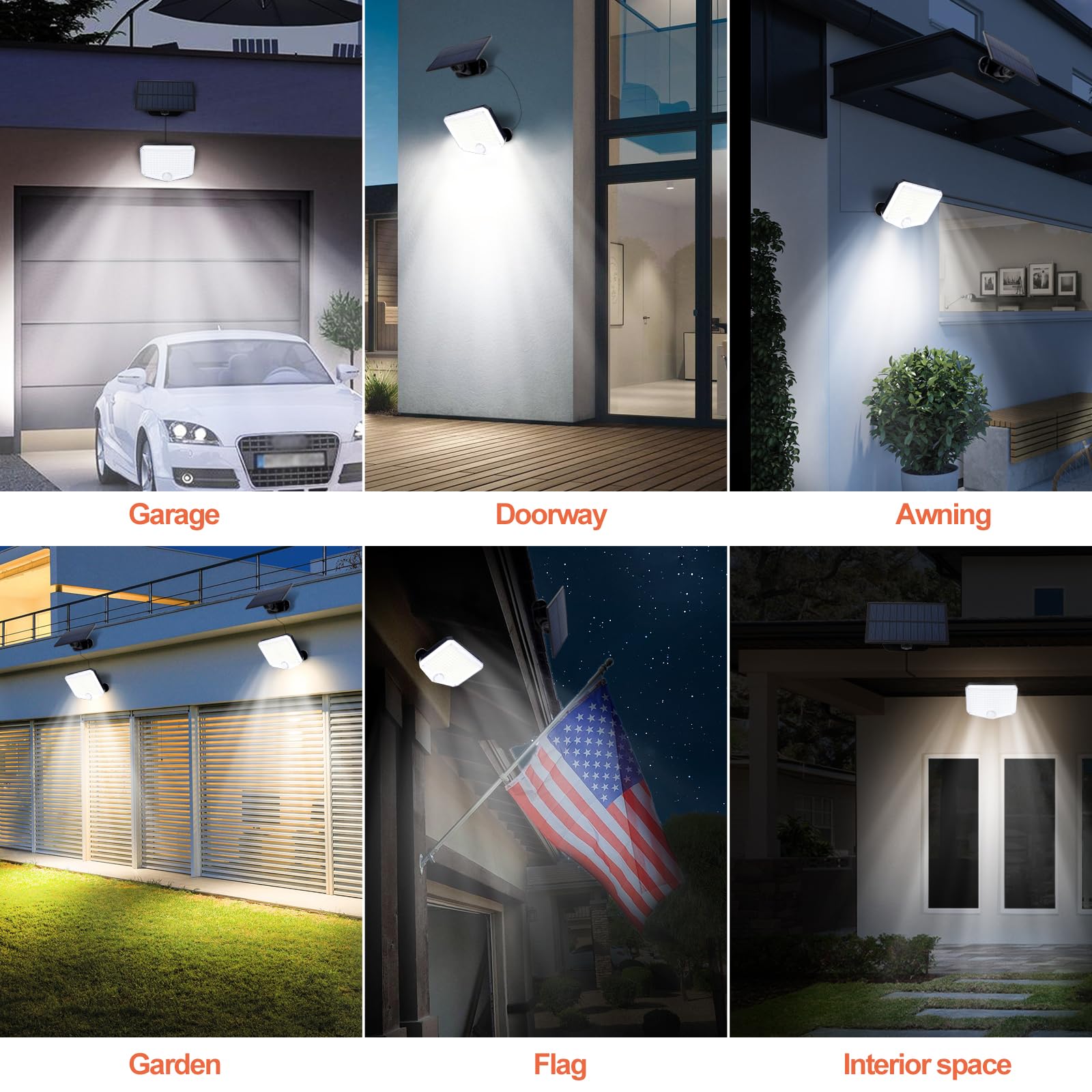 Solar Flood Lights Outdoor Waterproof IP65 - 153 Ultra Bright LED 9000K with 3 Lighting Modes & Remote Control | Solar Motion Sensor Security Lights for Yard, Patio, Garage, Driveway & Garden (Perfect for Home Security & Landscape Lighting)