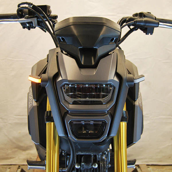 Honda Grom Front Turn Signals for 2013-2020 Models - LED Motorcycle Indicators for Enhanced Visibility & Safety - Perfect for Urban Commuting & Street Riding