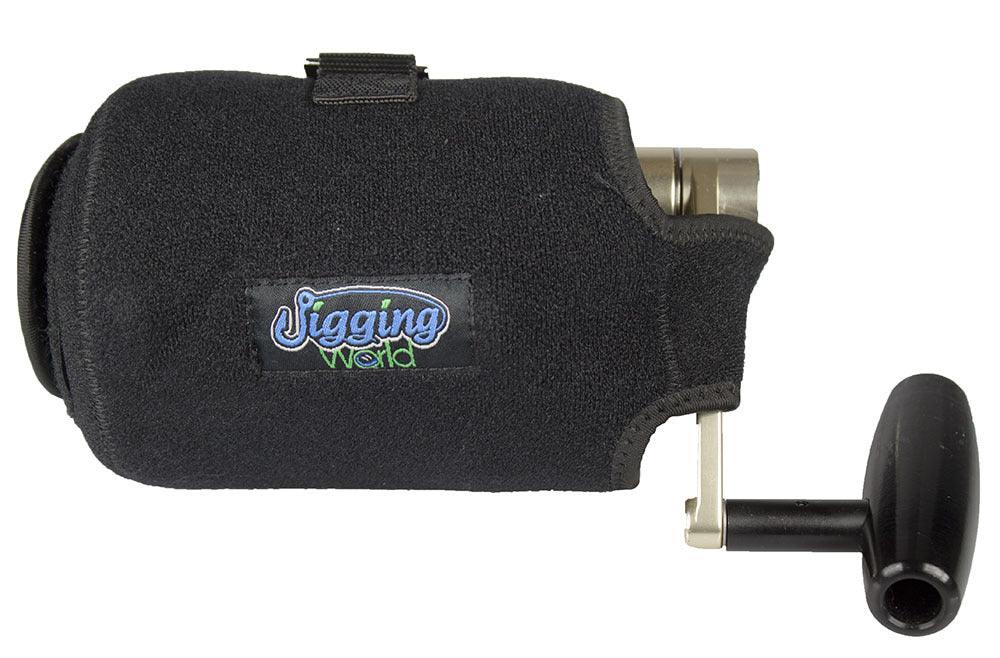 Jigging World Neoprene Reel Covers for Saltwater Fishing - Durable Conventional Reel Protection for Offshore & Surf Fishing Gear