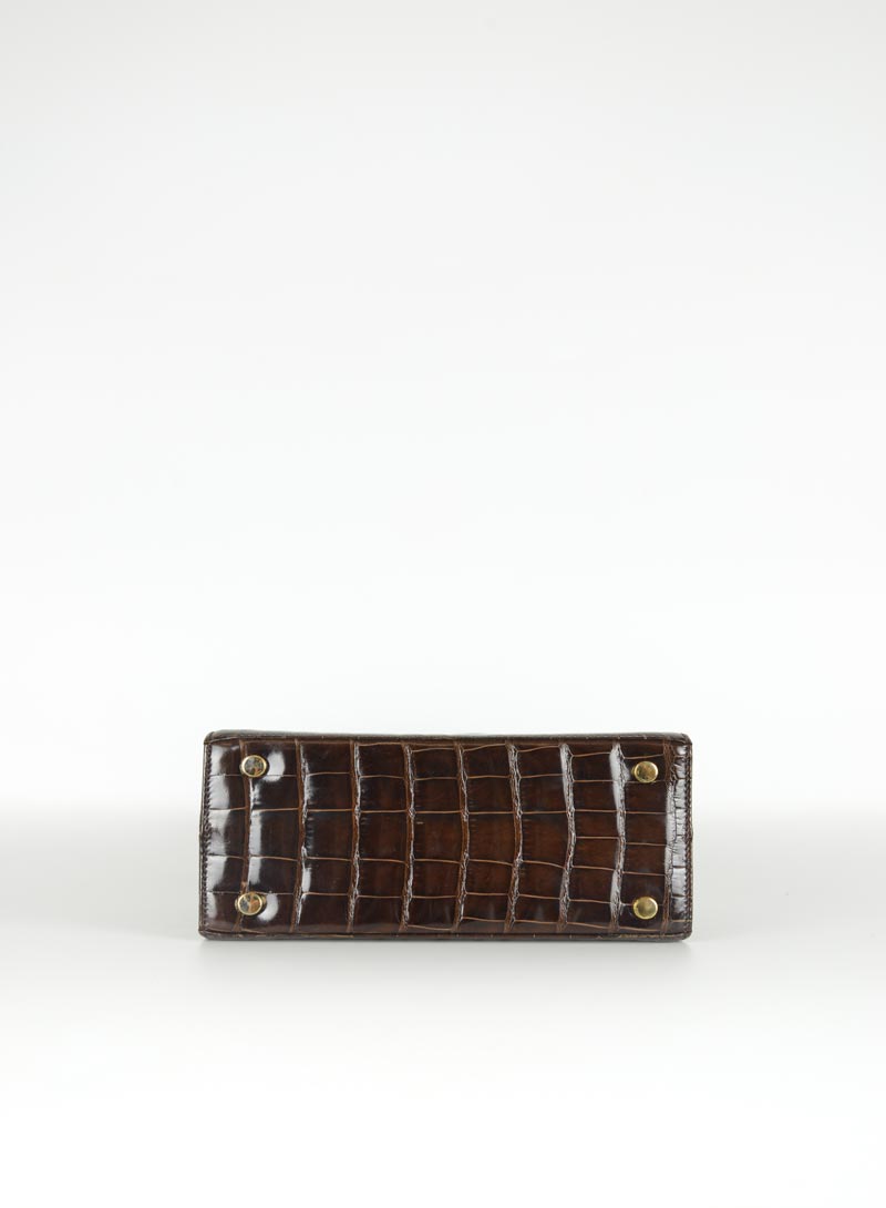 Ferragamo Brown Coco Leather Iconic Bag - Luxury Handbag for Women, Perfect for Office, Parties & Everyday Use