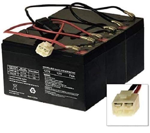EcoSmart Metro Replacement Batteries and Wiring Harness W13114501003 - 9ah DC Power Battery for Electric Scooters & Mobility Devices - Perfect for Commuting and Urban Travel