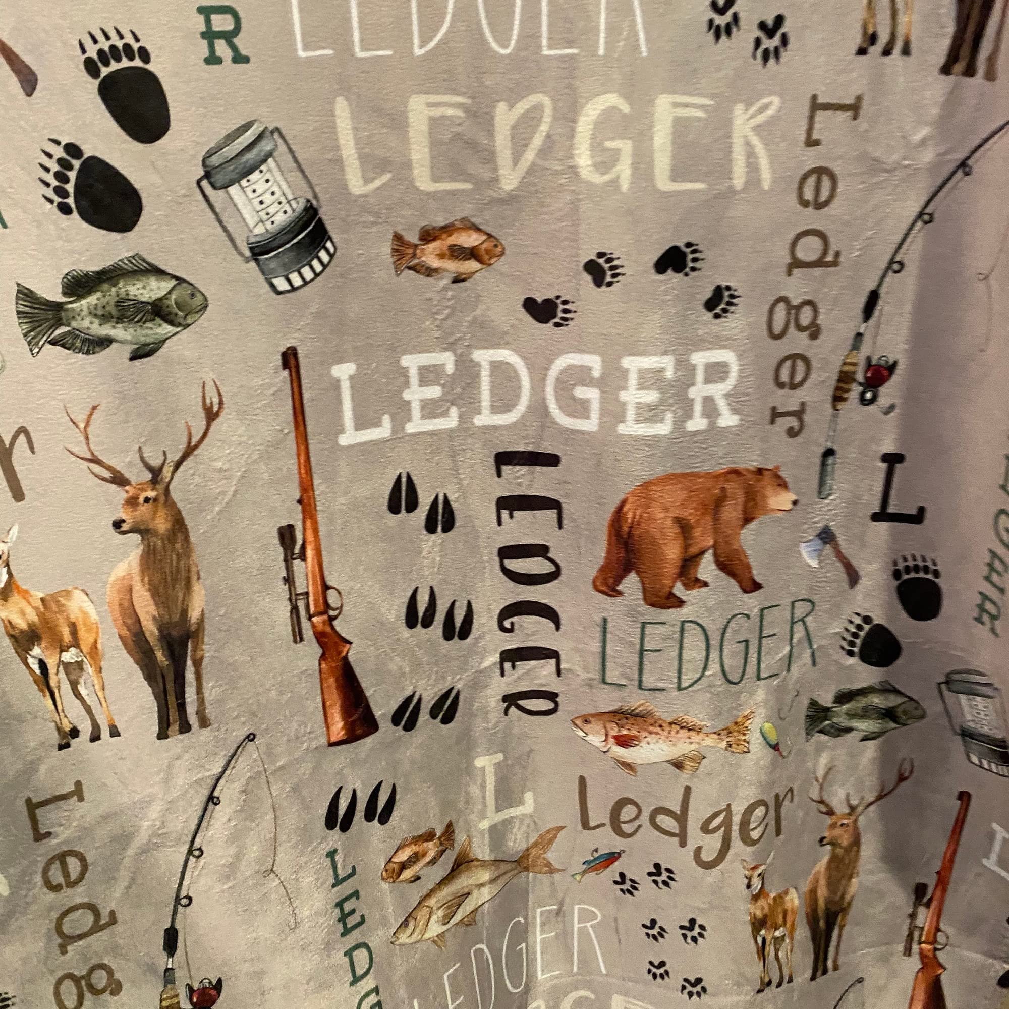 **Personalized Baby Blankets for Boys - Custom Name Fleece Sherpa Throw - Cowboy Toddler Blanket - Baby Shower & Christmas Gift for Son or Grandson - Cozy Nursery, Travel & Photo Prop**