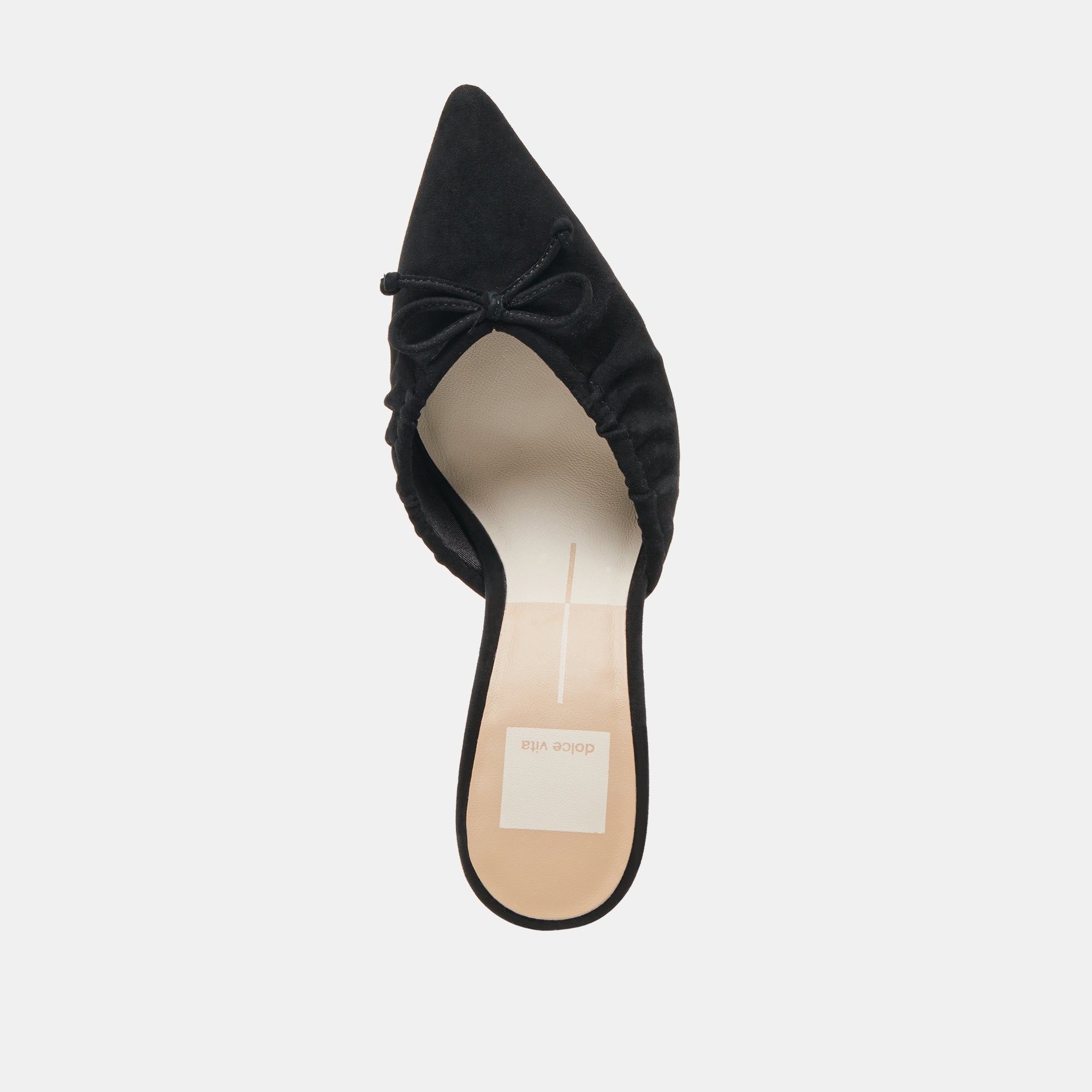 KAIRI Women's Onyx Suede Heels - Stylish High Heel Pumps for Work, Party & Evening Wear