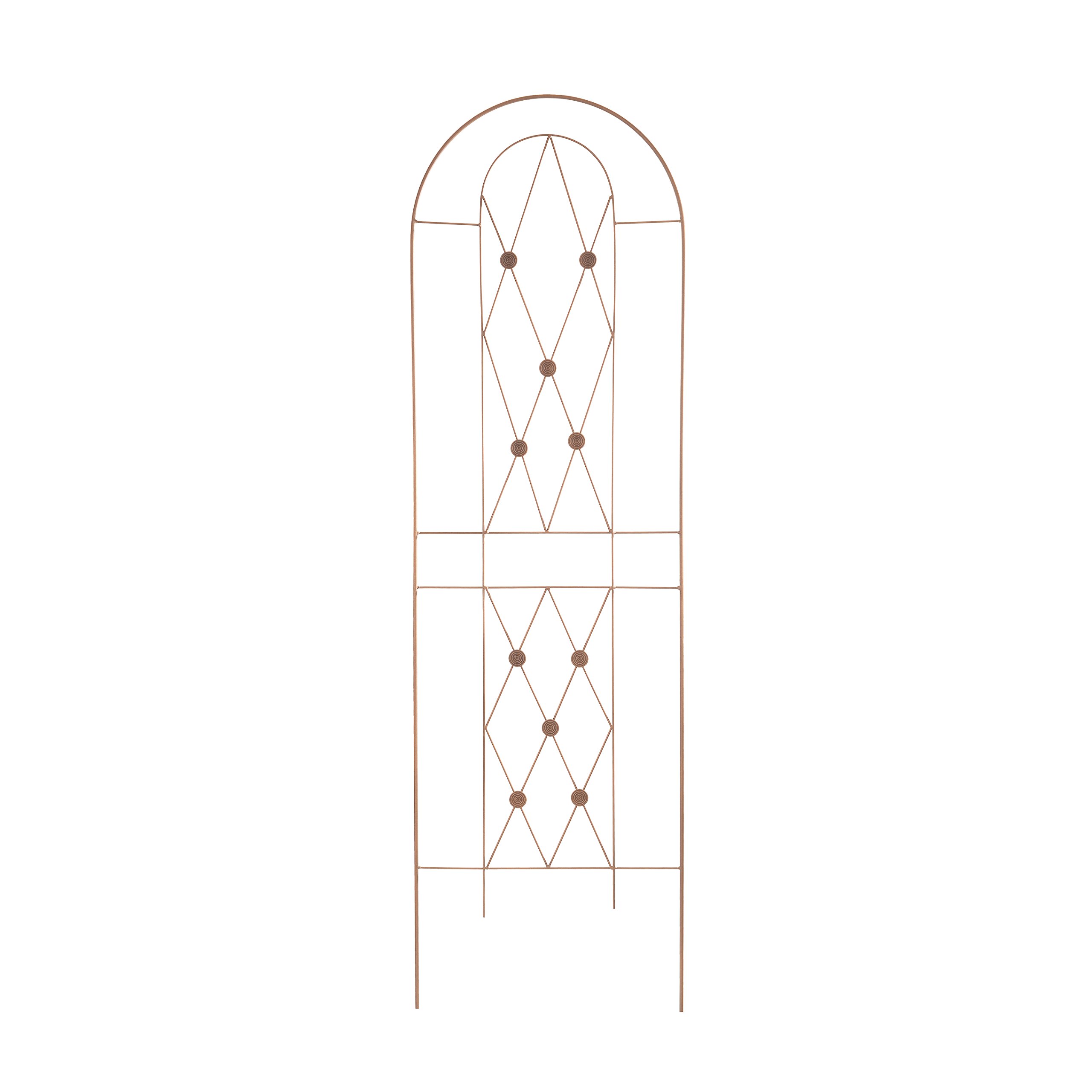 American Garden Works BTTBR Bronze Trellis for Climbing Plants - Perfect for Roses, Vines & Outdoor Garden Decor